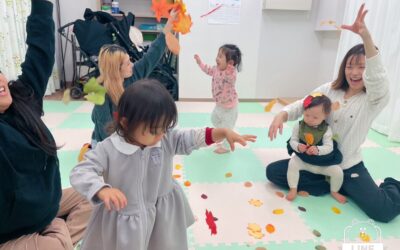 秋を感じるリトミックで感性を豊かに！！