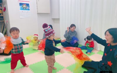 笑顔いっぱいのクリスマスレッスン